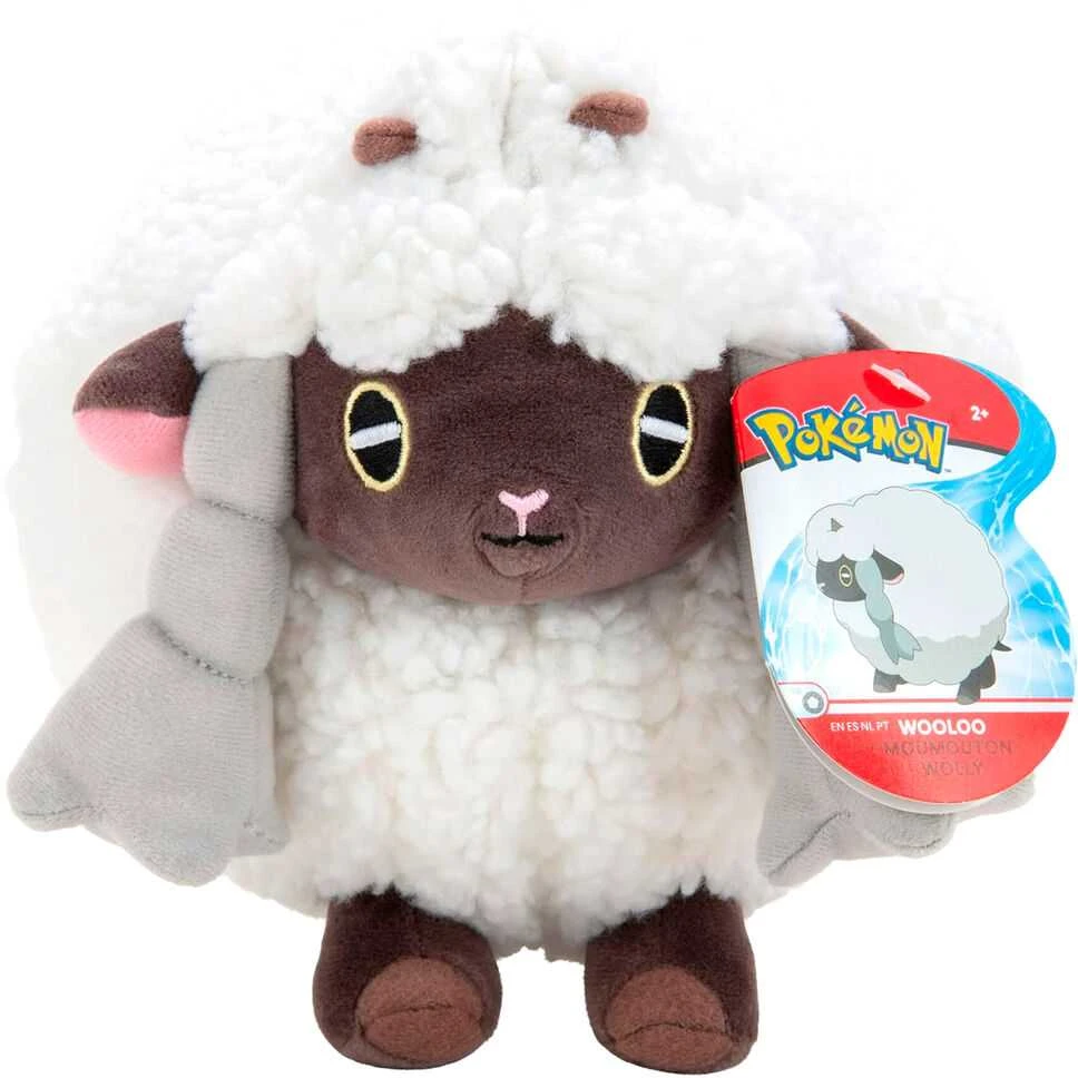 Jazwares Pokemon Wooloo plush toy 20cm