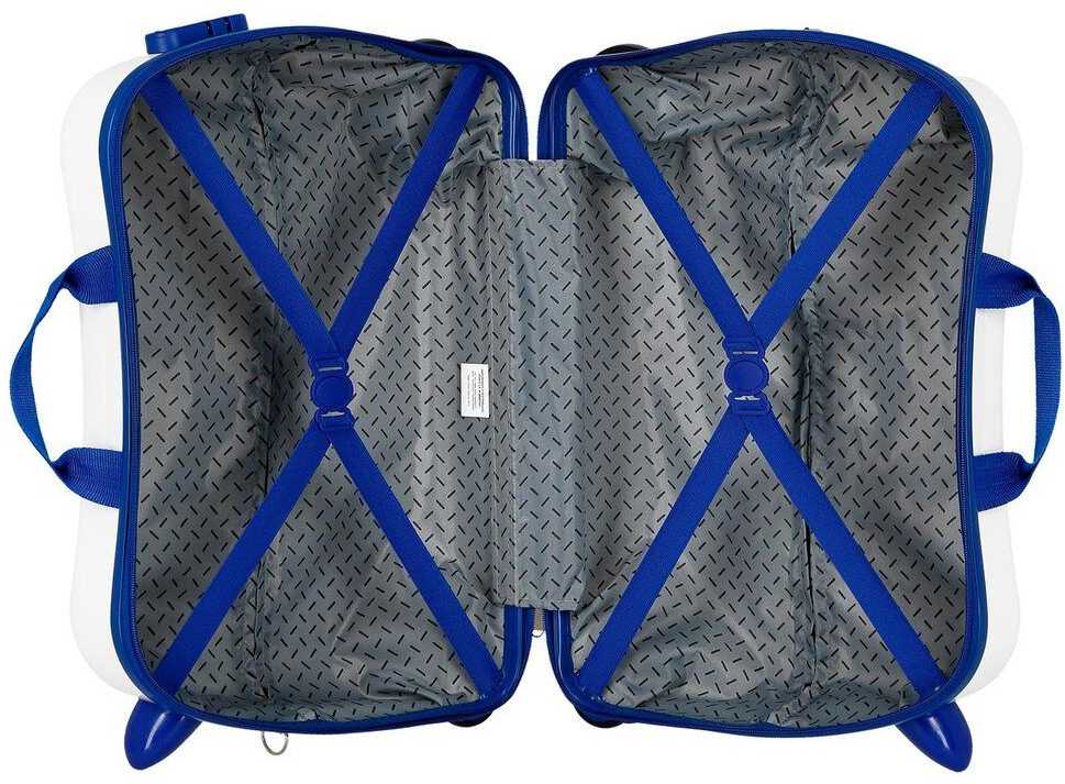 Joumma Bags Vaikiškas kelioninis lagaminas ant ratukų / DISNEY FROZEN Sparkle balansinis dviratis, 34L,