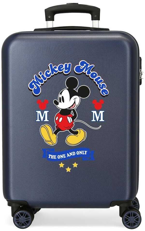 Joumma Bags Luksusowy dziecięcy kufor kelioninis ABS MICKEY MOUSE Good Day, 55x38x20cm, 34L, 3