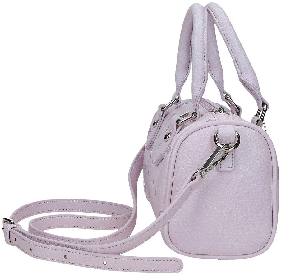 Šviesiai violetinė Stitch rankinė iš šono