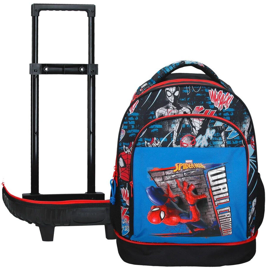 Joumma Bags Marvel Spiderman Wall Crawler extraible compact trolley 43cm