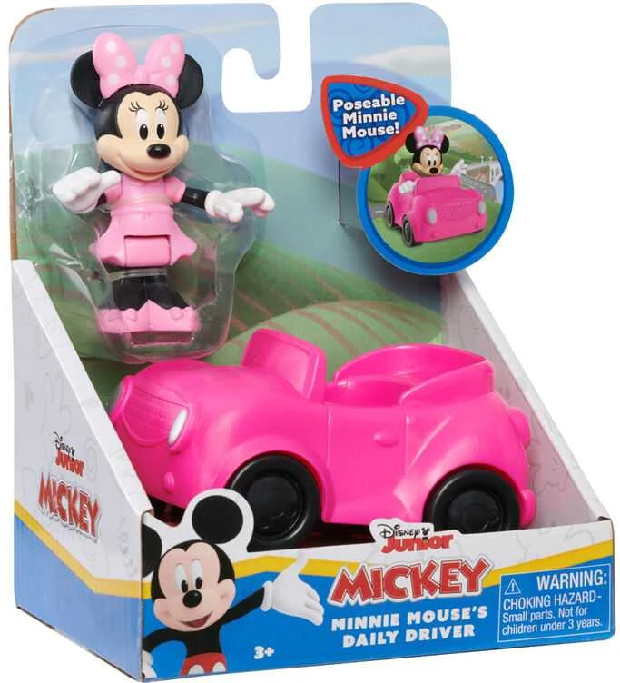justplay Disney Mickey Minnie car assorted figure