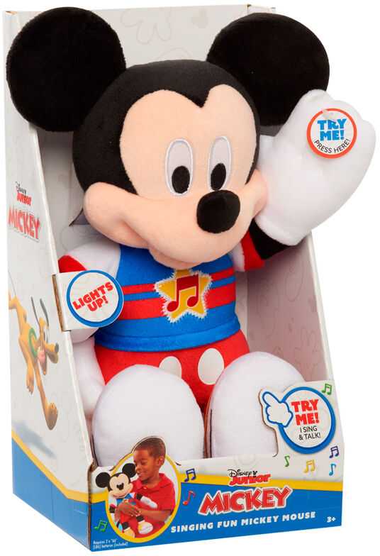 justplay Disney Mickey sound plush toy