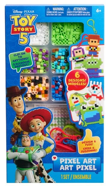justplay Disney Pixar Toy Story 5 Pixel Art Set