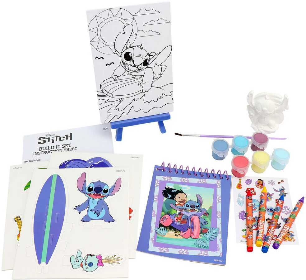 Stitch 5-in-1 kūrybinis rinkinys vaikams