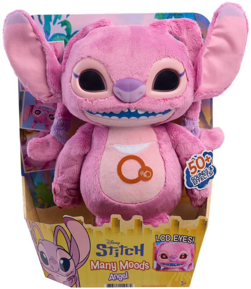 Disney Stitch - Many Moods su pliušiniu angelu (302-11926)