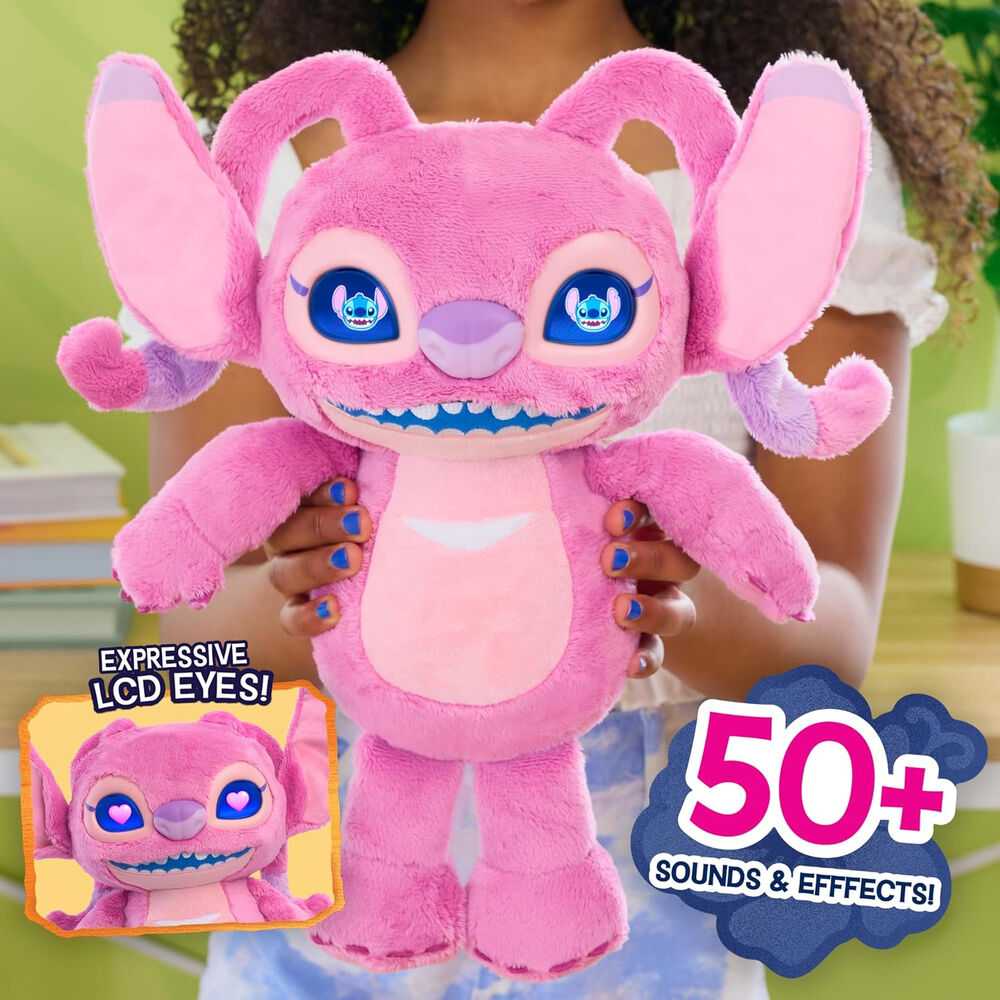 Disney Stitch - Many Moods su pliušiniu angelu (302-11926)