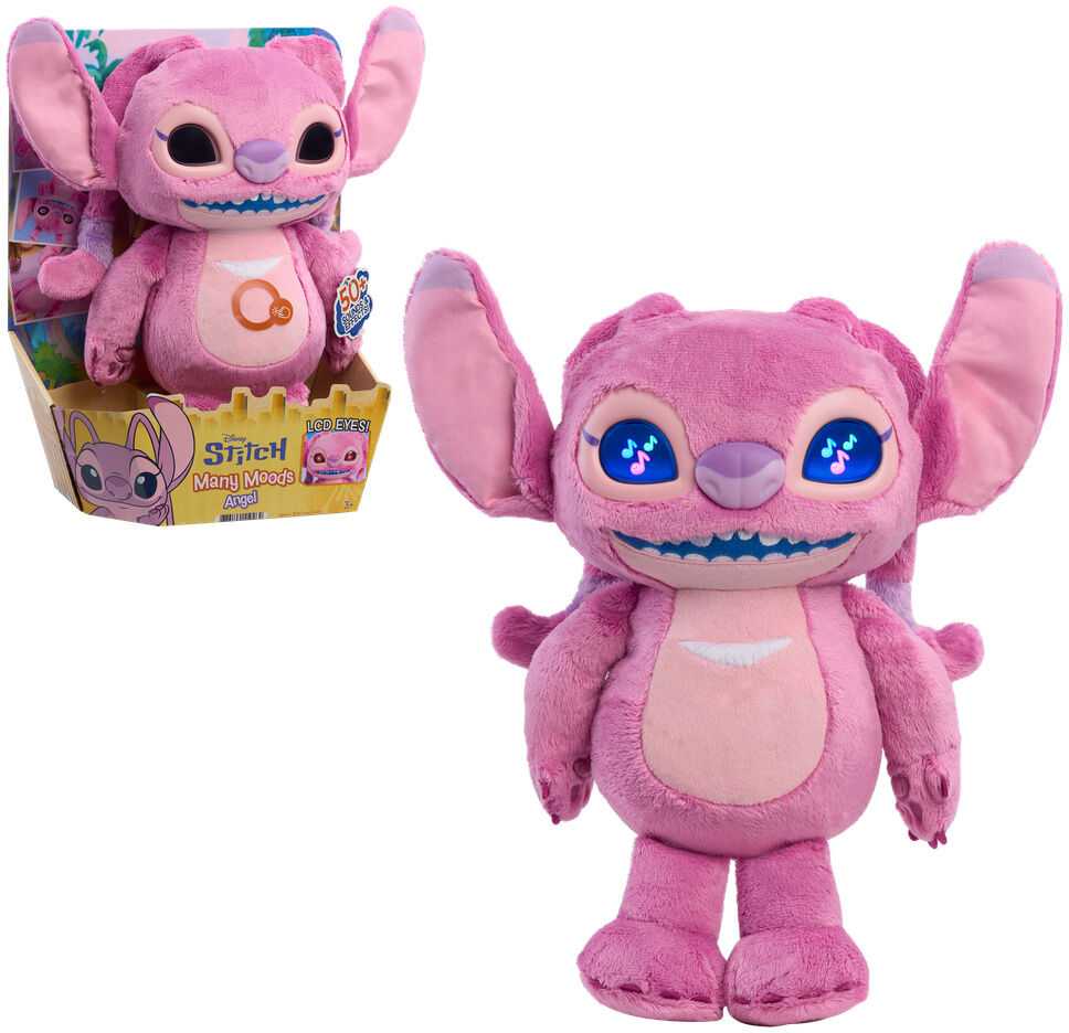 Disney Stitch - Many Moods su pliušiniu angelu (302-11926)