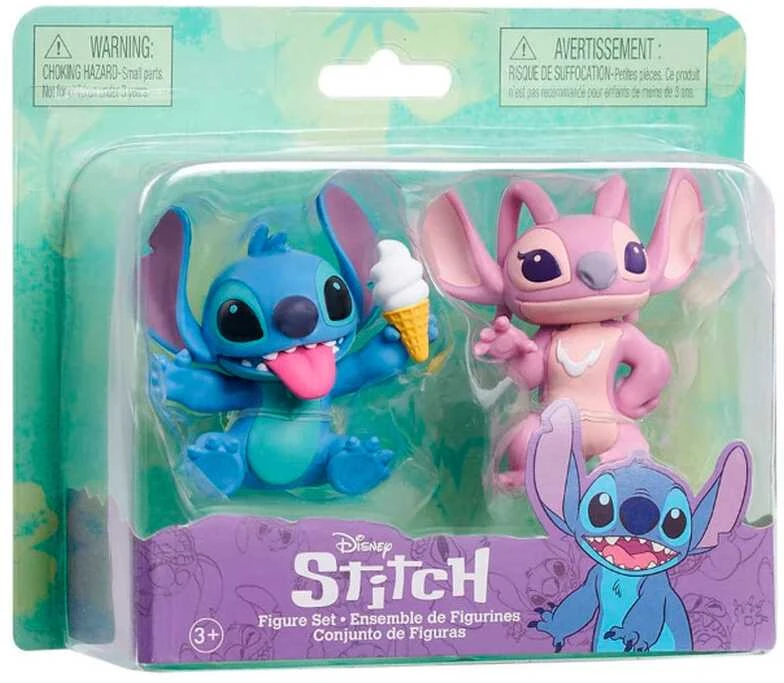 justplay Disney Stitch assorted pack 2 figures 7,5cm