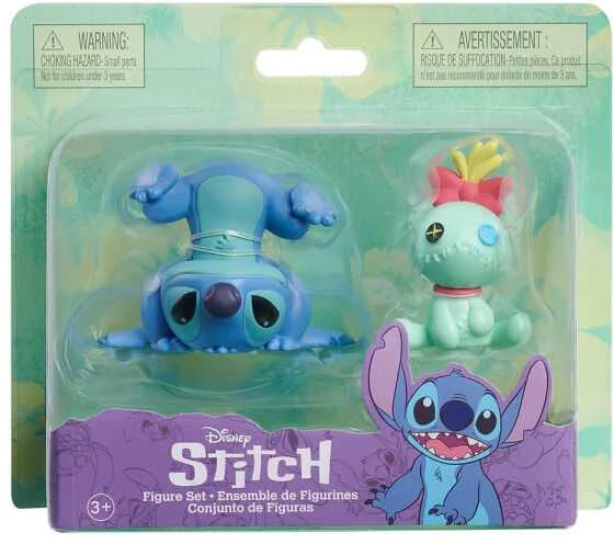 justplay Disney Stitch assorted pack 2 figures 7,5cm