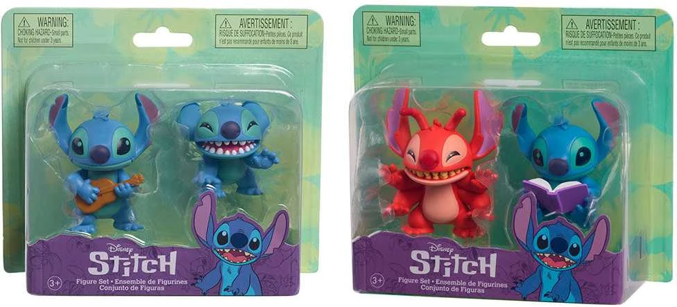 justplay Disney Stitch assorted pack 2 figures 7,5cm