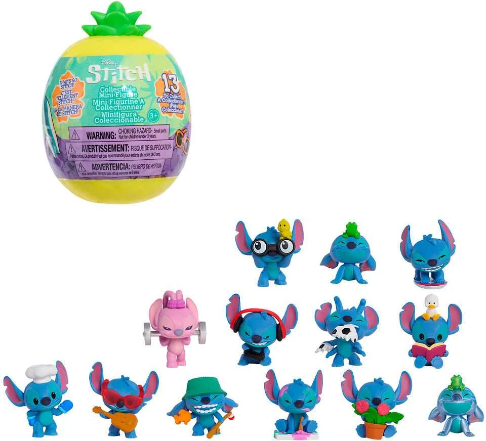 justplay JUST PLAY STITCH Kolekcinės figūrėlės, 5 cm