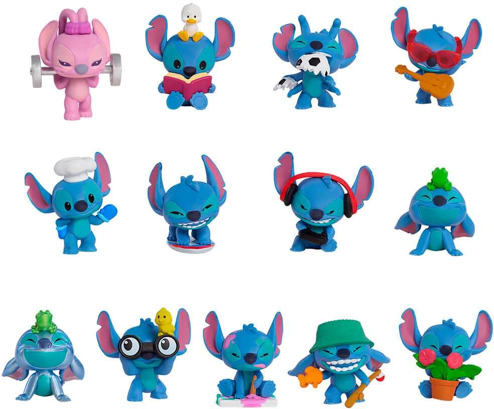 justplay JUST PLAY STITCH Kolekcinės figūrėlės, 5 cm