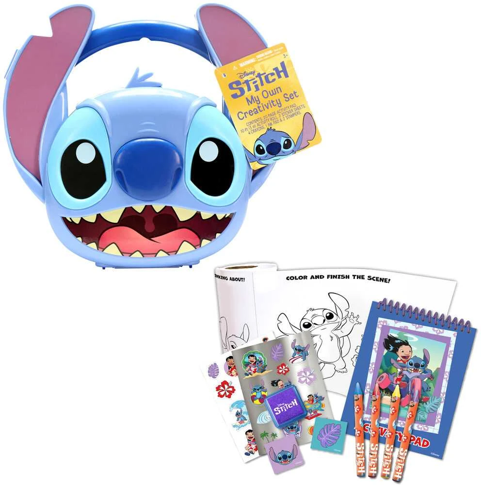 Stitch kūrybos rinkinys su rankinuku