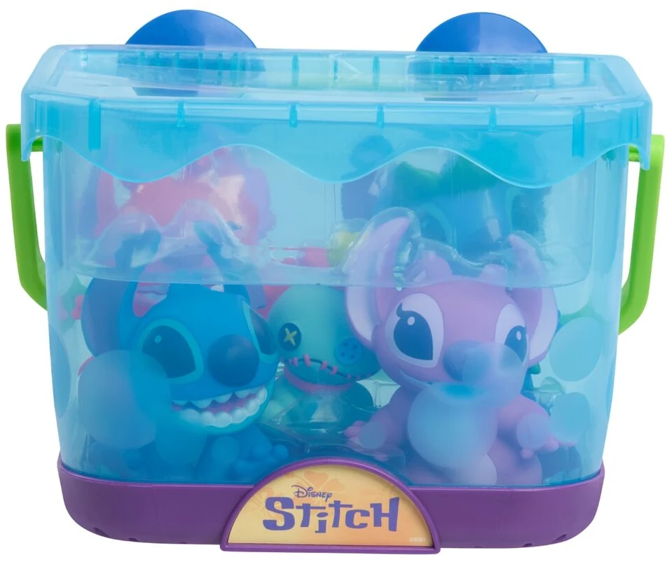 justplay Disney Stitch set of 5 bathroom figures
