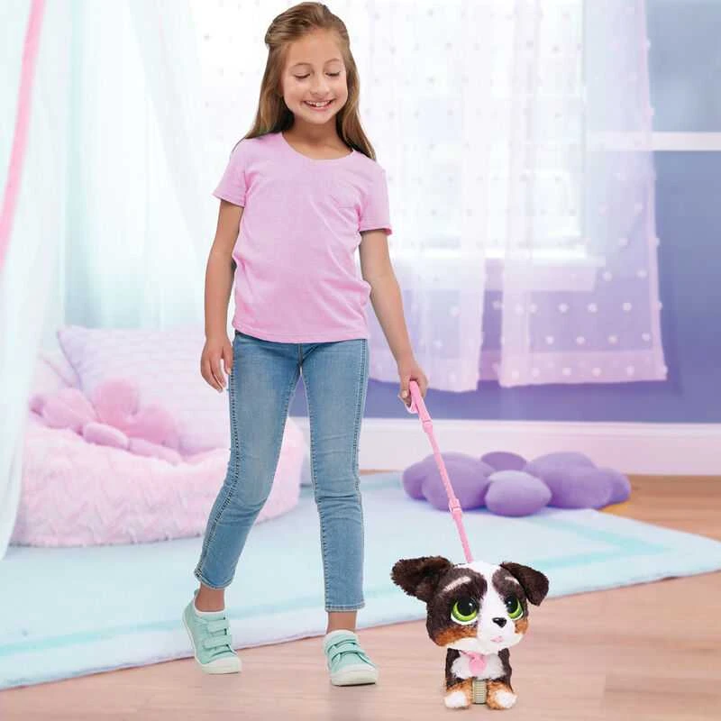 Hasbro FURREAL WALK-A-LOTS Interaktyvus šuniukas Bernedoodle