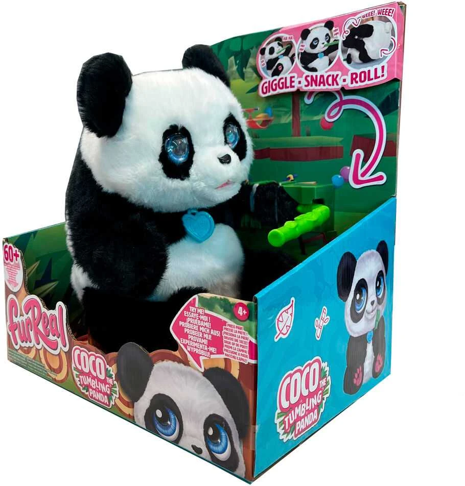 Interaktyvi pliušinė panda Hasbro FurReal Coco The Tumbling Panda