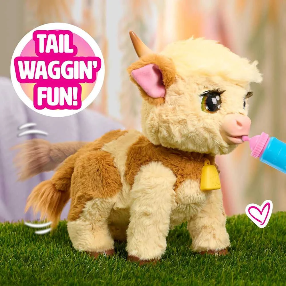 Interaktyvi pliušinė karvė Hasbro FurReal Maggie The Feed and Follow Cow