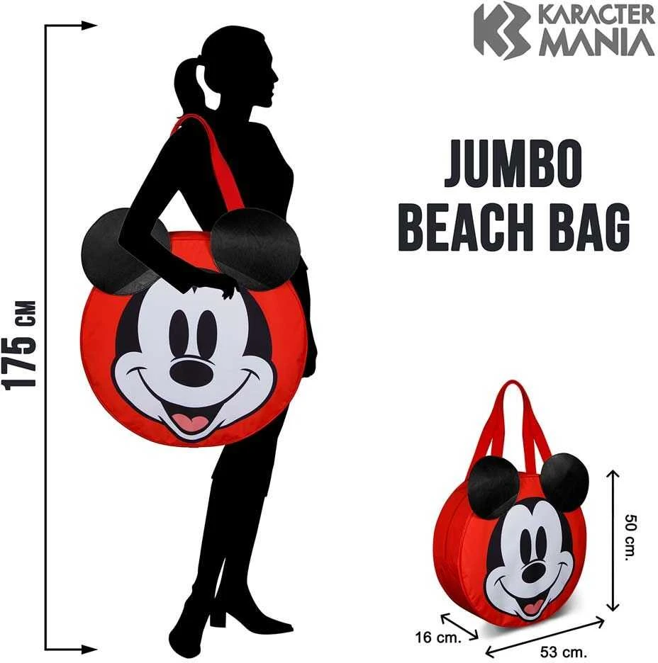 Karactermania Disney Mickey beach bag