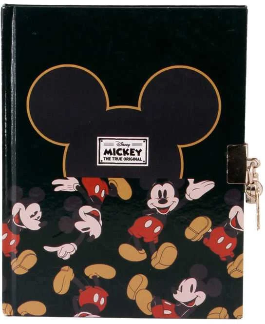 Karactermania Disney Mickey True diary with key