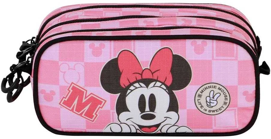 Karactermania Disney Minnie Journey triple pencil case