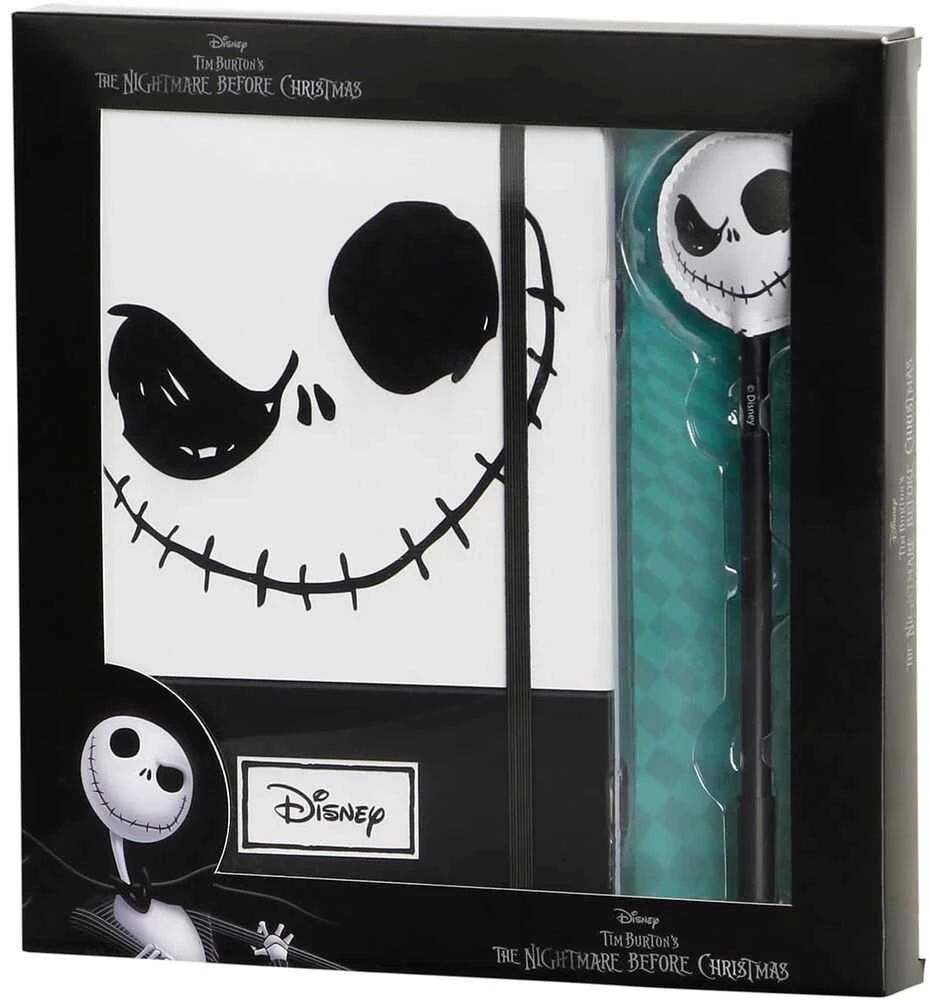 Karactermania Disney Nightmare Before Christmas diary + pen set