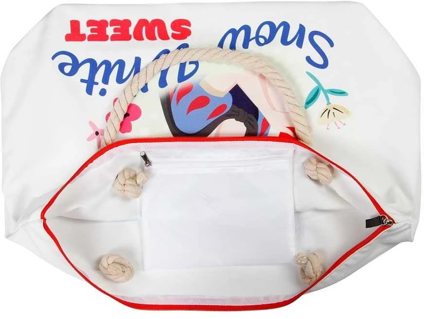 Karactermania Disney Snow Baltas Sweet Summer beach bag
