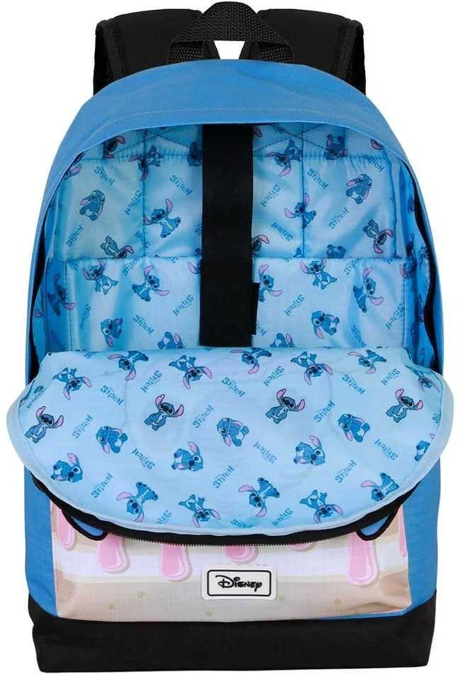 Disney Stitch kuprinė atidarytu skyriumi