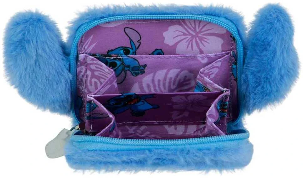 Karactermania Disney Stitch Heart Plush purse