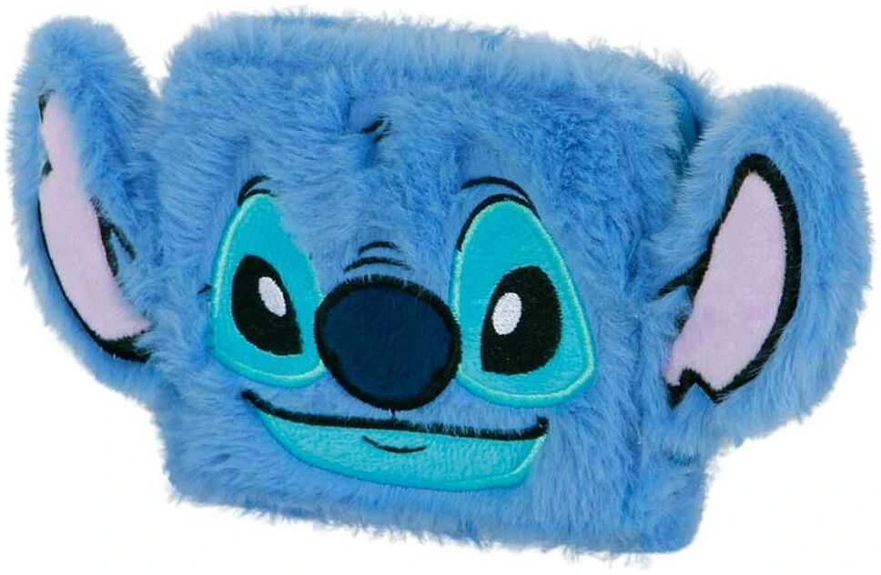 Stitch pūkuota piniginė su personažo veidrodžiu