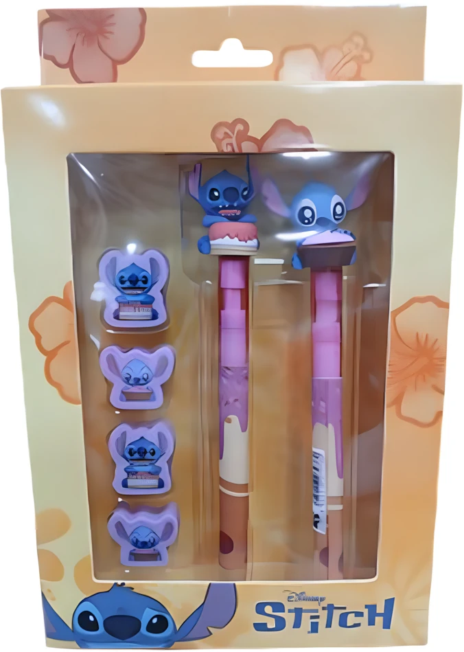 Disney Stitch kanceliarijos rinkinys su trintukais