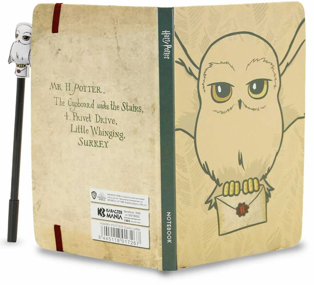 Karactermania Harry Potter Hedwig set diary + pen