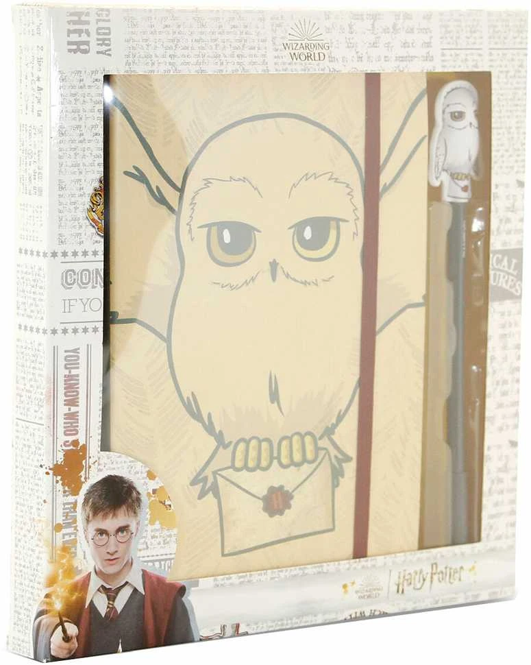Karactermania Harry Potter Hedwig set diary + pen