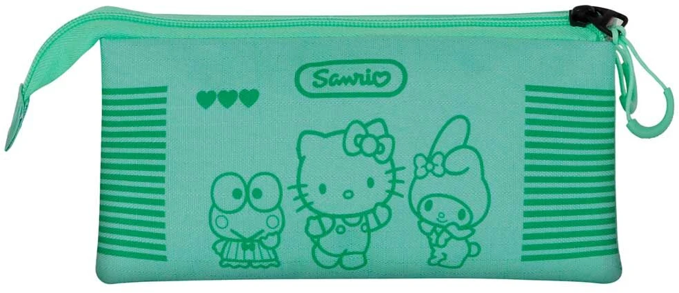 Karactermania Hello Kitty and Friends Videogame triple pencil case