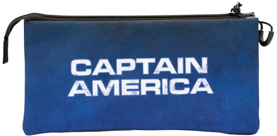 Karactermania Marvel Captain America Full triple pencil case