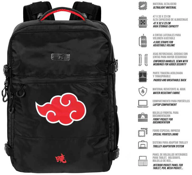 Karactermania Naruto Shippuden Clouds backpack 49cm