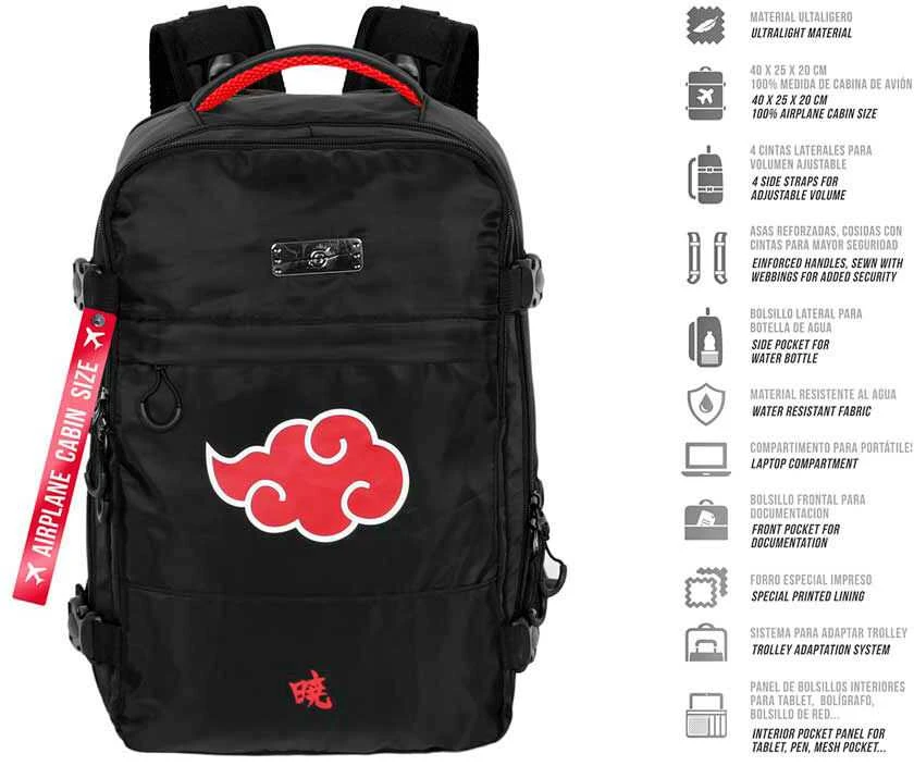 Karactermania Naruto Shippuden Clouds backpack 40cm