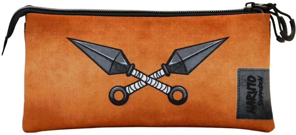 Karactermania Naruto Shippuden Uzumaki triple pencil case