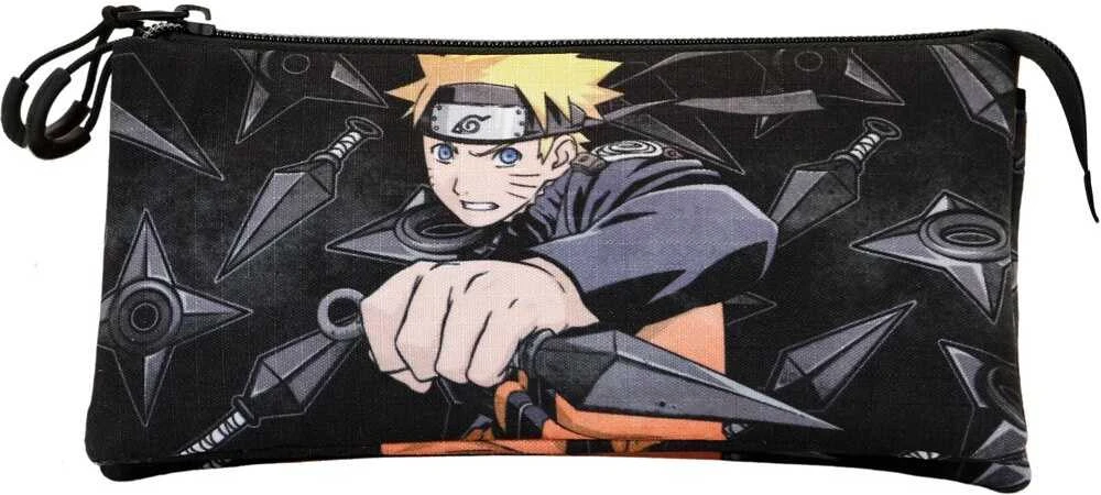 Karactermania Naruto Shippuden Uzumaki triple pencil case