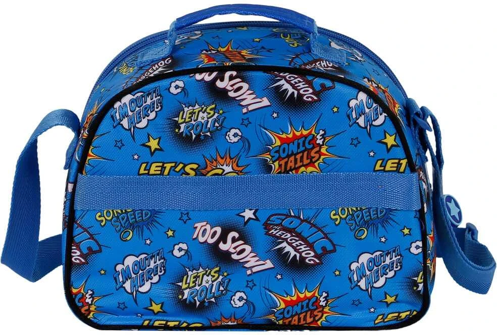 Karactermania Sonic The Hedgehog Lets Roll 3D lunch bag