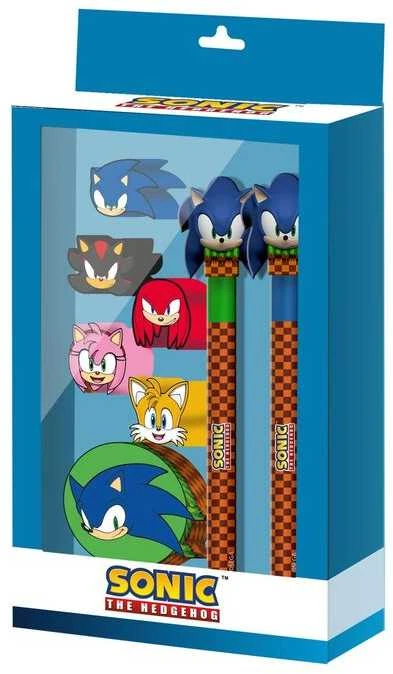 Karactermania Sonic the Hedgehog stationery set