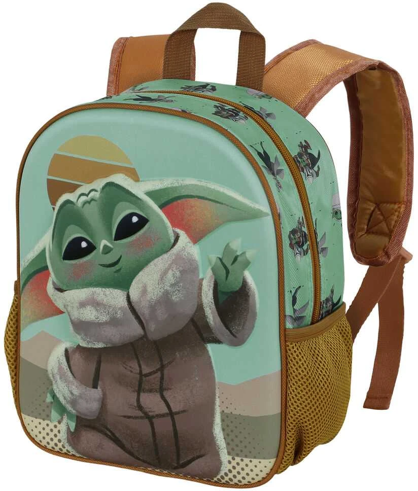 Karactermania Star Wars The Mandalorian Grogu Say Hi 3D backpack 31cm