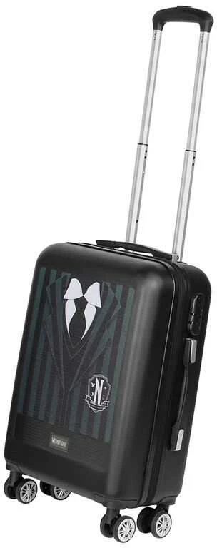 Kelioninis lagaminas Karactermania Wednesday Uniform ABS trolley, 38x55x20 cm