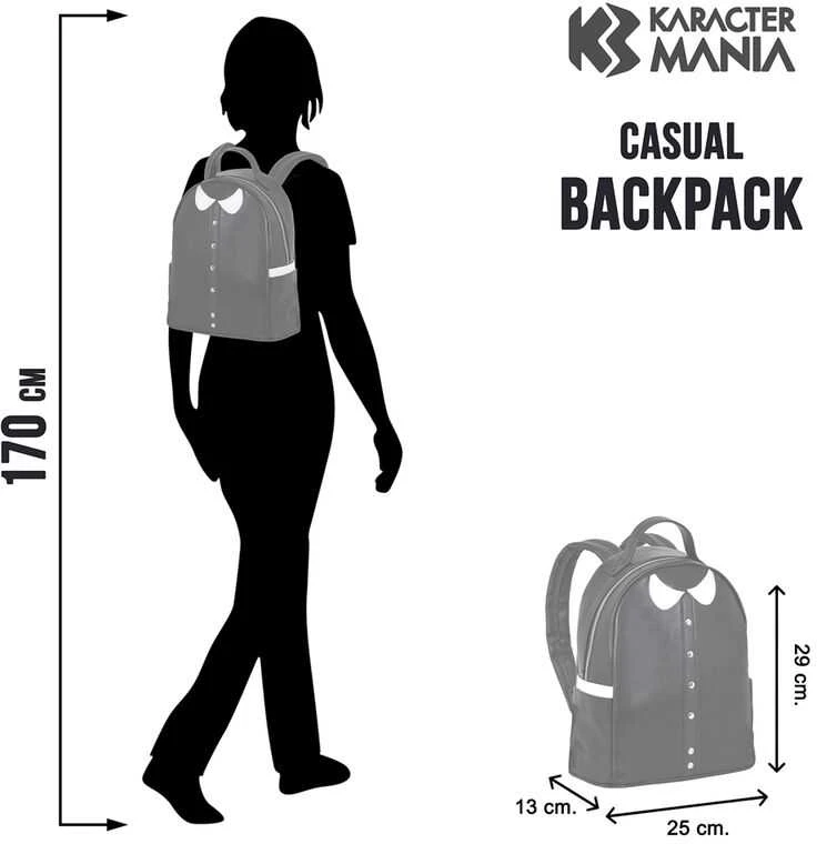 Karactermania Wednesday Varsity backpack