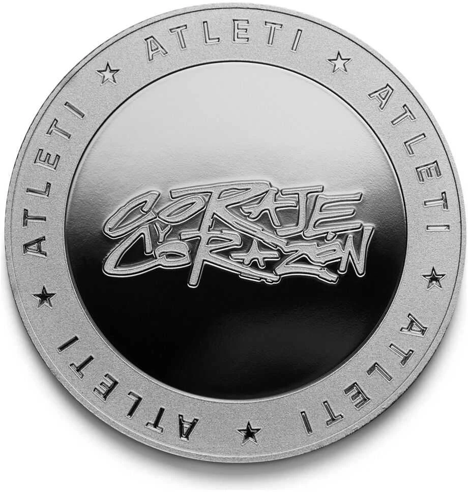 Mocilab Atletico de Madrid Courage and Heart coin