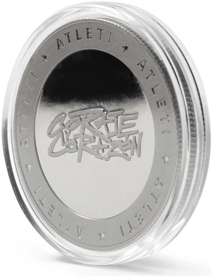 Mocilab Atletico de Madrid Courage and Heart coin