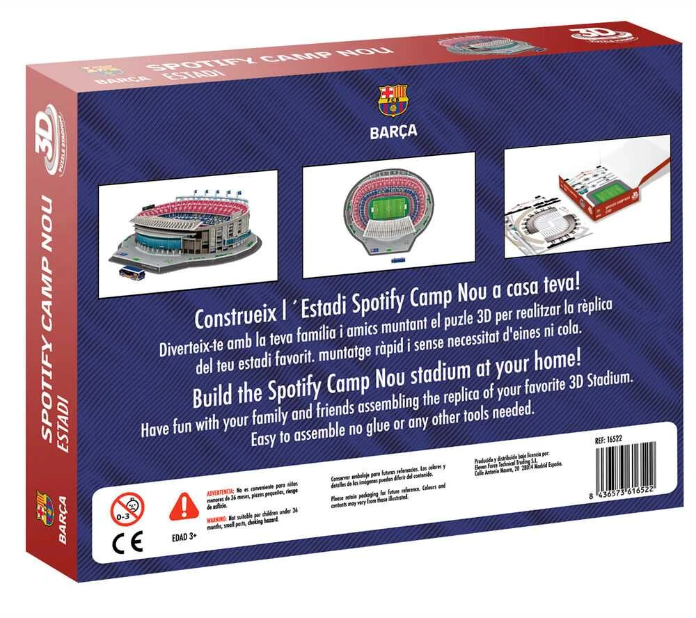 Dėlionė Banbo Toys FC Barcelona Camp Nou Stadium 3D puzzle 98pcs
