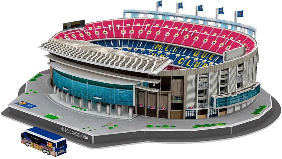 Dėlionė Banbo Toys FC Barcelona Camp Nou Stadium 3D puzzle 98pcs