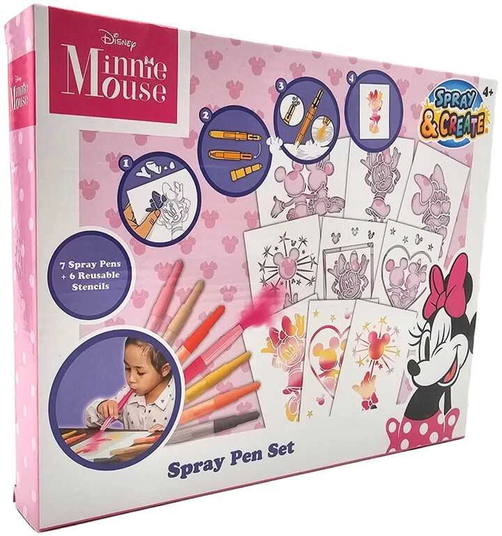 Disney - Minnie Mouse purškiamų rašiklių rinkinys (MM24364)