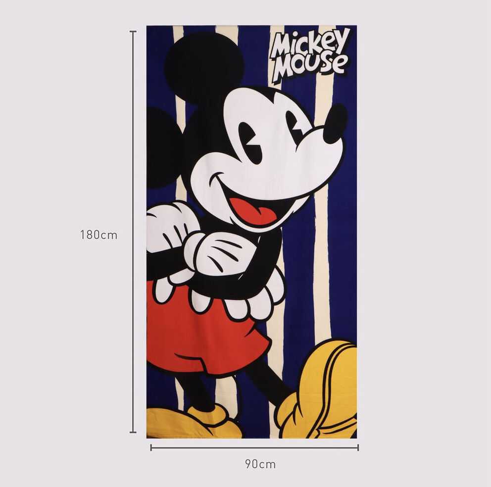 Rankšluostis CERDÁ Disney Mickey microfibre beach towel